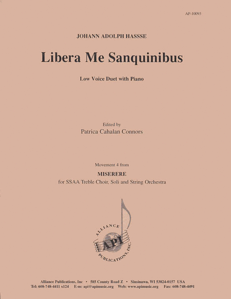 Libera Me De Sanguinibus - Alto Voc -