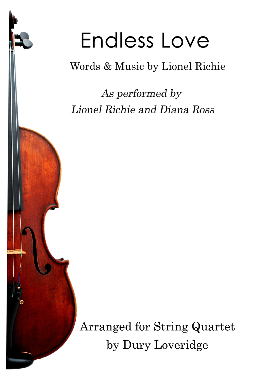 Endless Love String Quartet scores gallery preview page 1