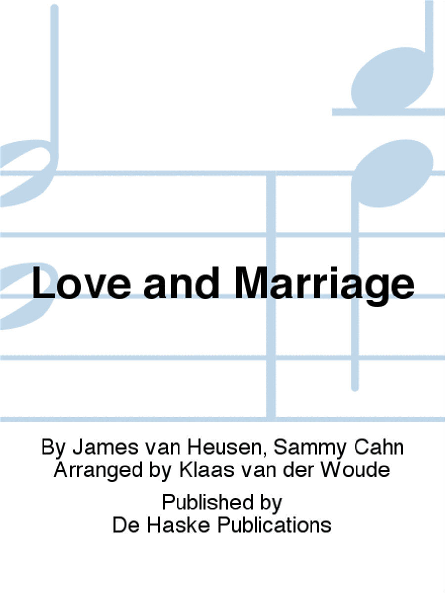 Love and Marriage Concert Band scores gallery preview page 1