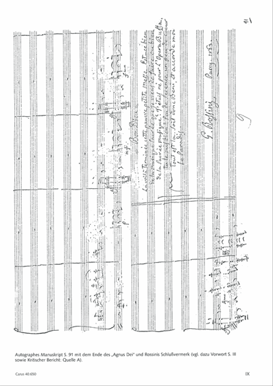Petite Messe solennelle 4-Part scores gallery preview page 10