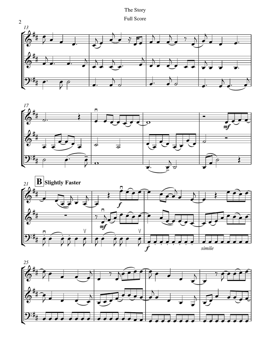 The Story String Trio scores gallery preview page 3