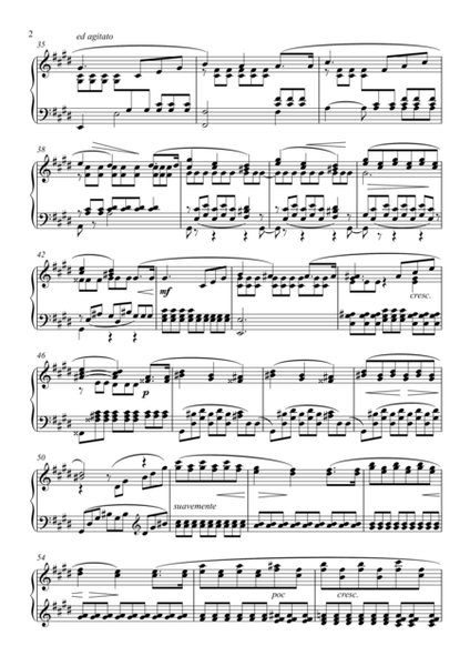 Mendelssohn - Nocturne from A Midsummer Night's Dream from piano solo