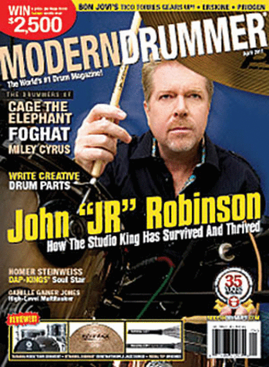 Modern Drummer Magazine - April 2011