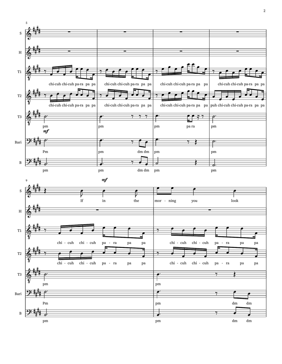 Mona Lisa Mona Lisa TTBB scores gallery preview page 2