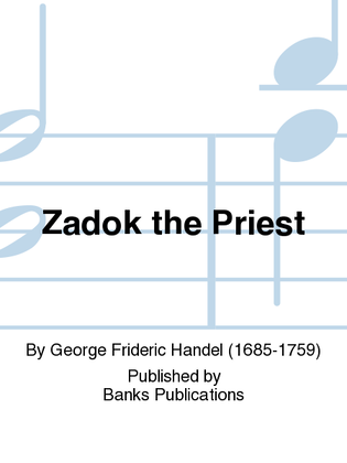 Book cover for Zadok the Priest