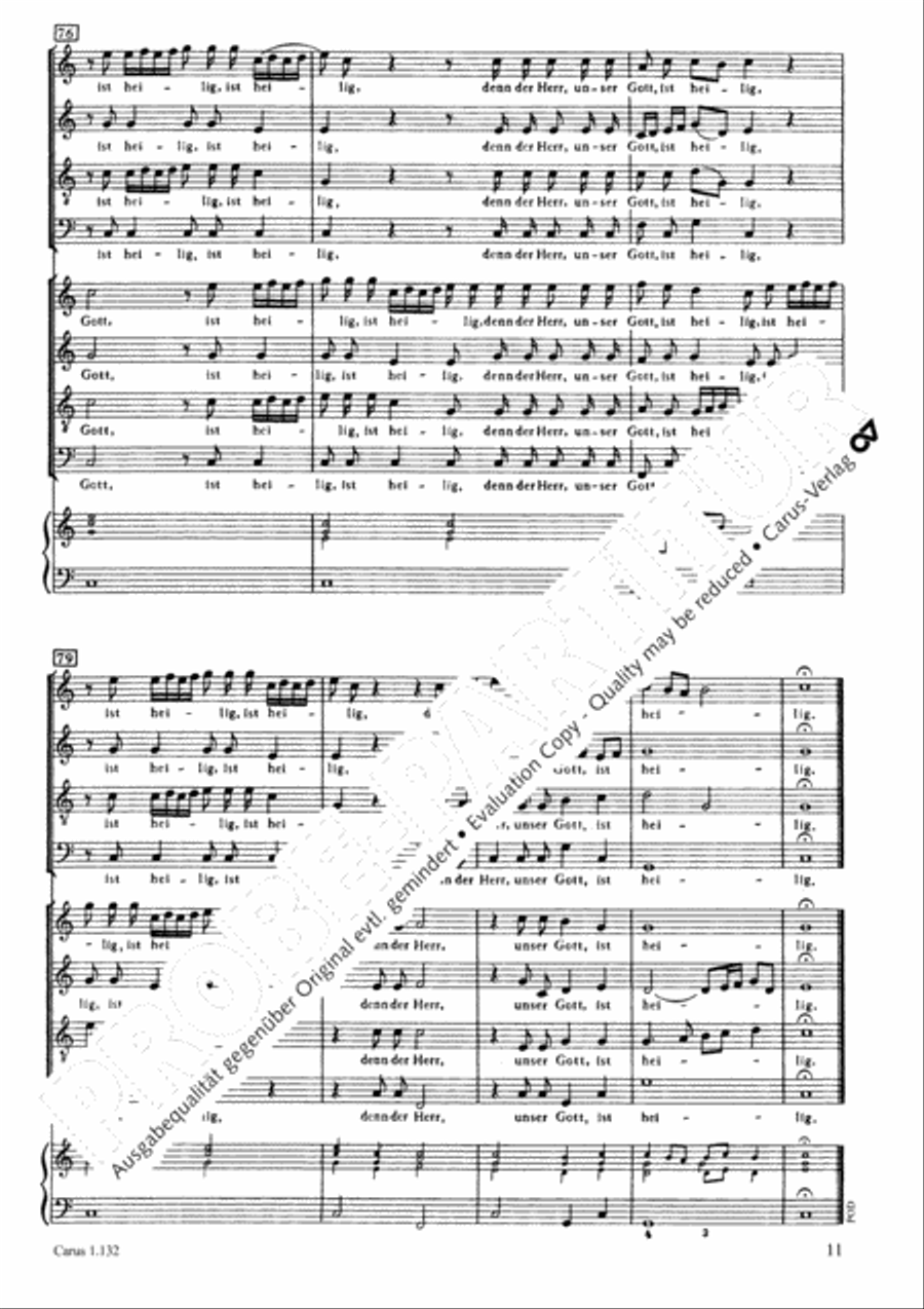Der Herr ist Konig 4-Part scores gallery preview page 12