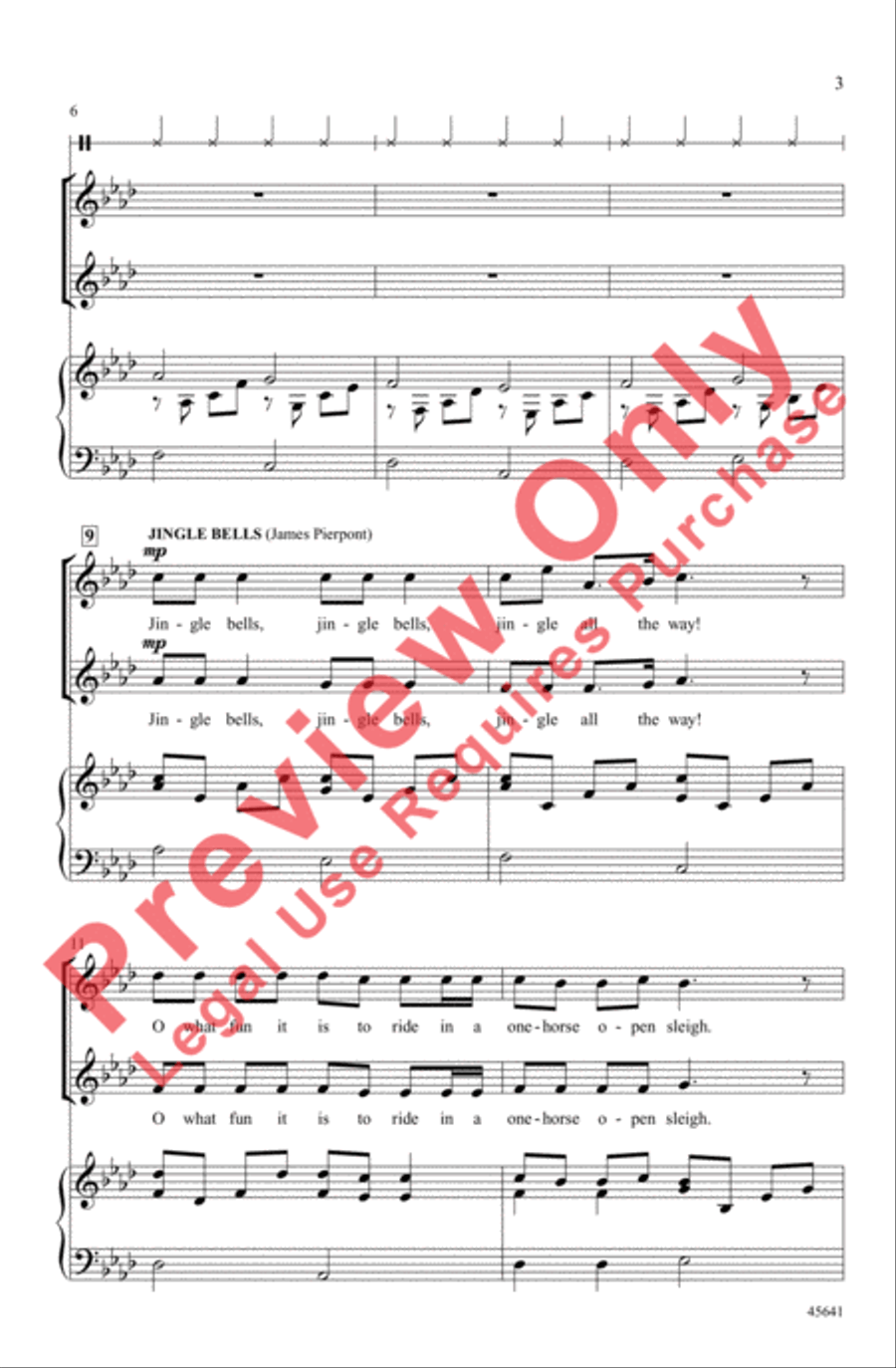Christmas Canon 2-Part scores gallery preview page 3