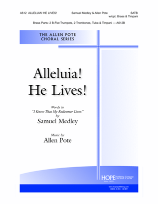Book cover for Alleluia! He Lives!