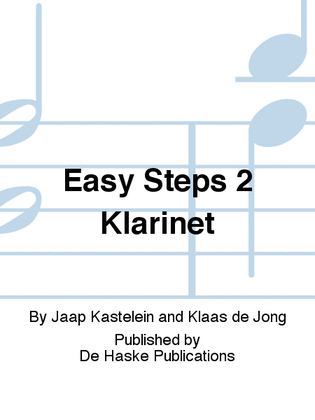 Book cover for Easy Steps 2 Klarinet