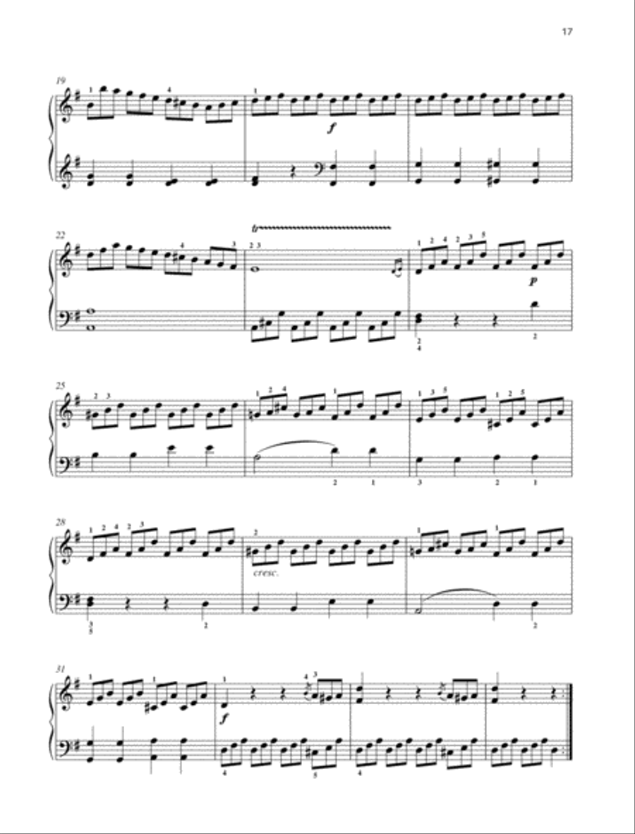 Presto Piano Solo scores gallery preview page 2