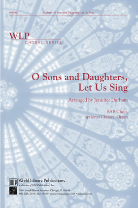 Book cover for O Sons and Daughters, Let Us Sing