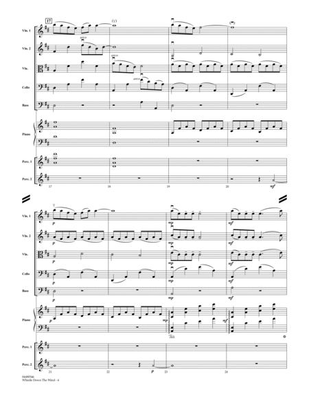 Whistle Down The Wind - Full Score