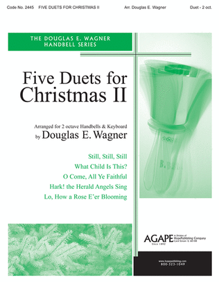 Book cover for Five Duets for Christmas, Vol. 2