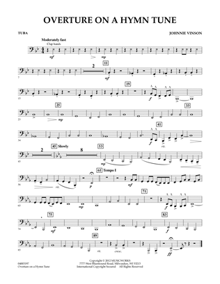 Overture on a Hymn Tune - Tuba
