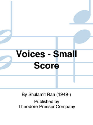 Voices - Small Score
