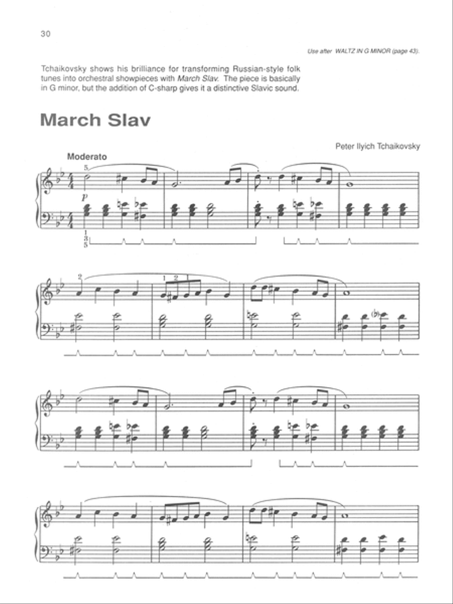 Alfred's Basic Piano Course Classic Themes, Level 4 Piano Method scores gallery preview page 4