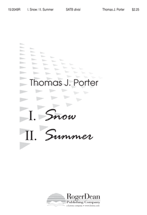 Book cover for Snow and Summer