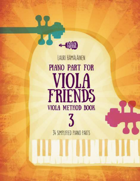 Piano Part for Viola Friends Viola Method Book 3 image number null