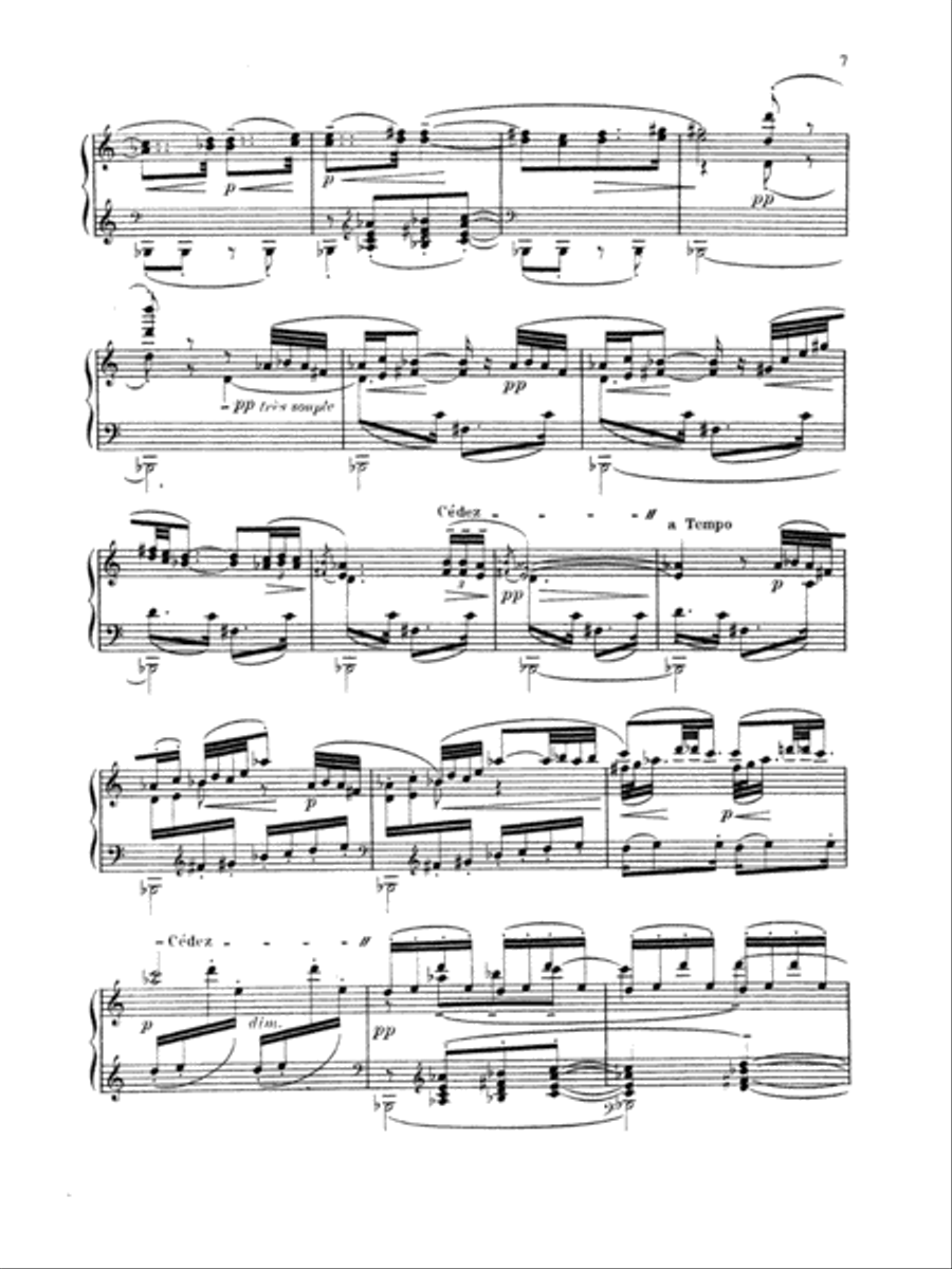 Debussy: Preludes (Volume I) Piano Solo scores gallery preview page 2