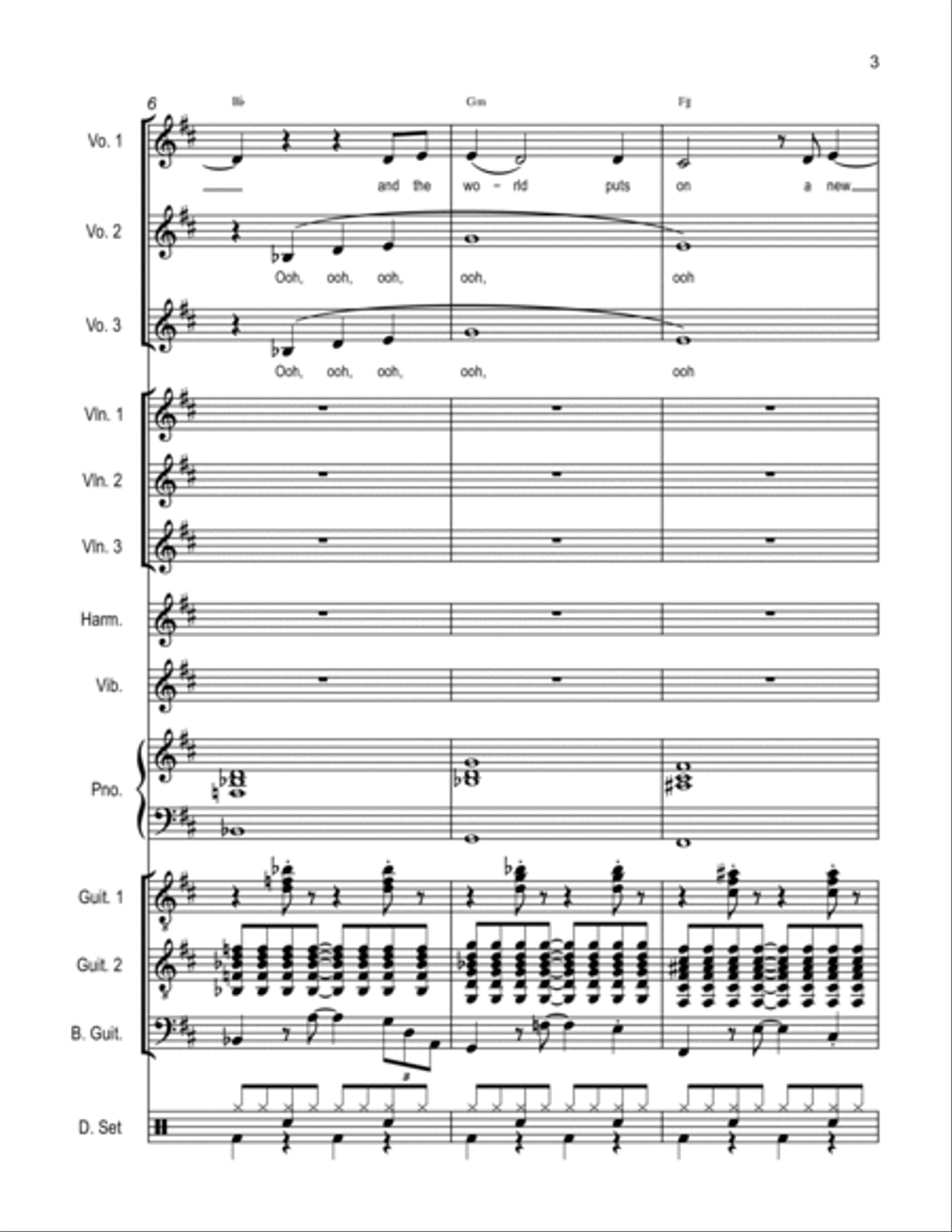 The Hunter Gets Captured By The Game Choir scores gallery preview page 3