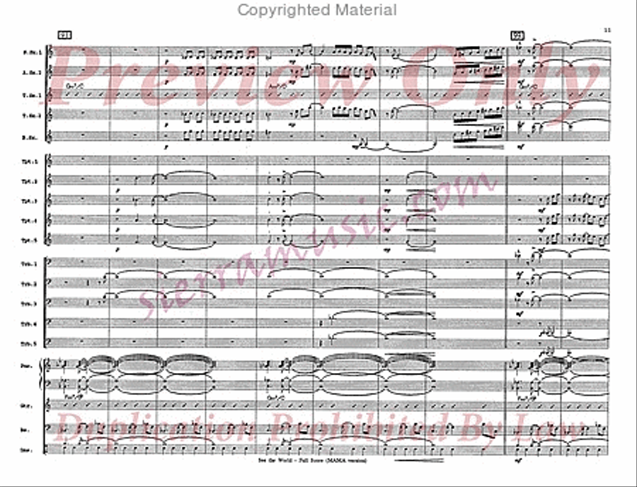 See The World Big Band scores gallery preview page 12