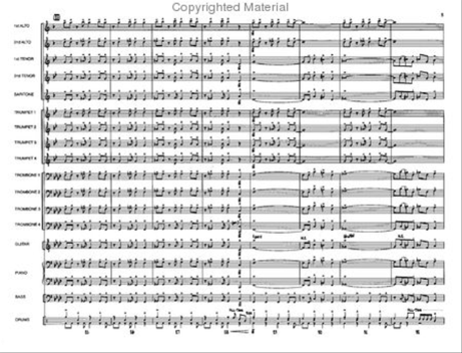 Bringin' It On Jazz Ensemble scores gallery preview page 5