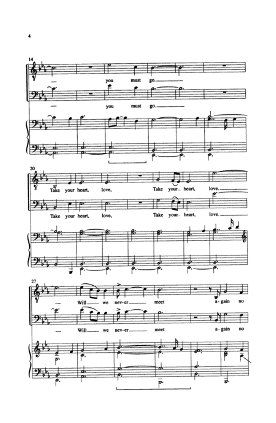 Fare Thee Well Love Fare Thee Well Love Choir scores gallery preview page 3