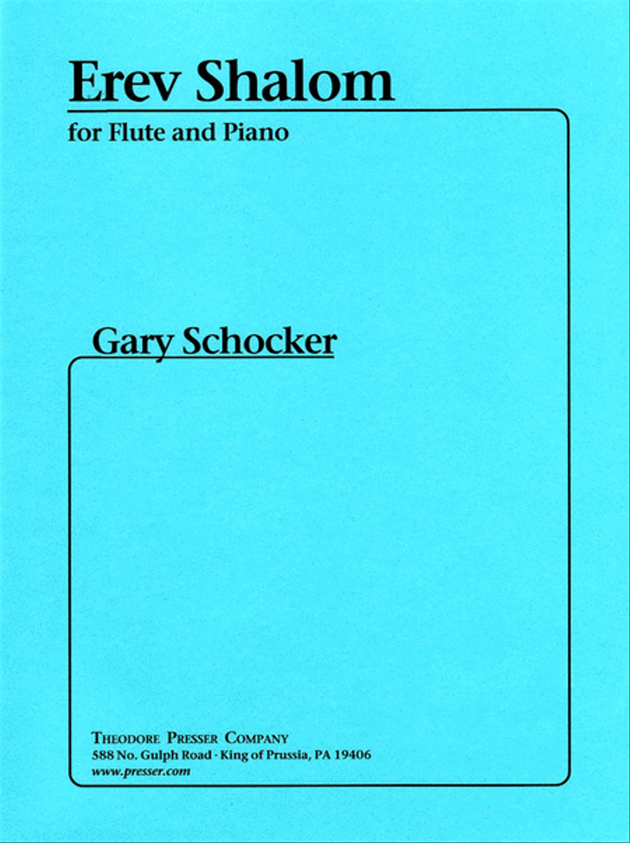 Erev Shalom Chamber Music scores gallery preview page 1