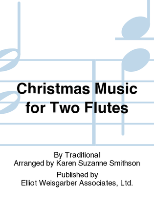 Book cover for Christmas Music for Two Flutes