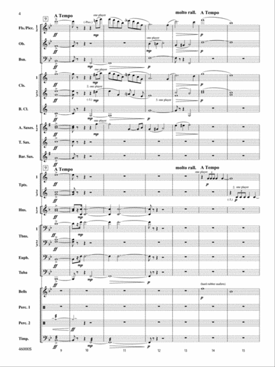 Der Lehrmeister: Score Concert Band scores gallery preview page 4