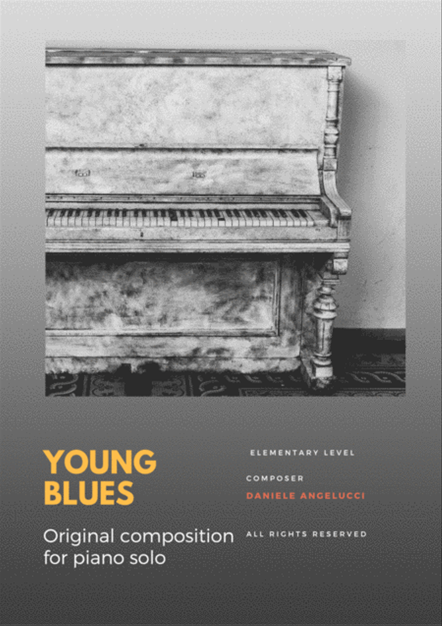 YOUNG BLUES YOUNG BLUES Piano Method scores gallery preview page 1