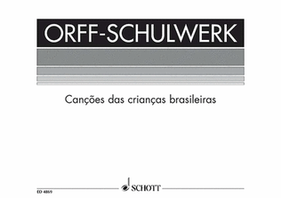 Book cover for Canções da crianças brasileiras