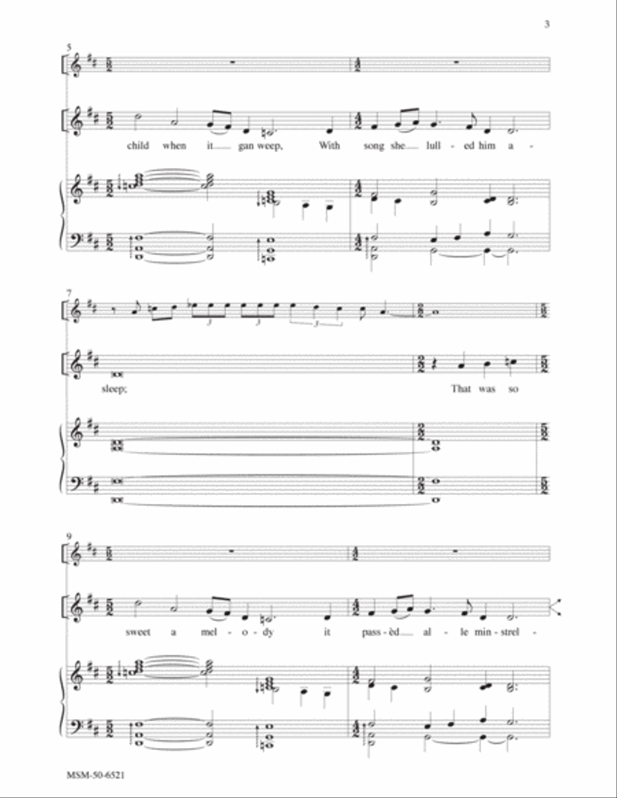 That Yongë Child SSA scores gallery preview page 2