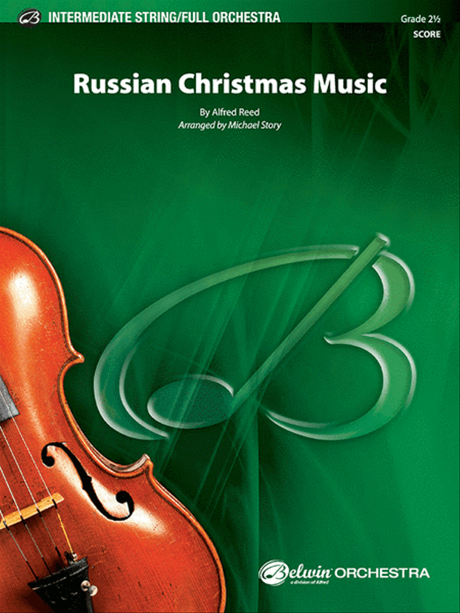 Russian Christmas Music Full Orchestra scores gallery preview page 1