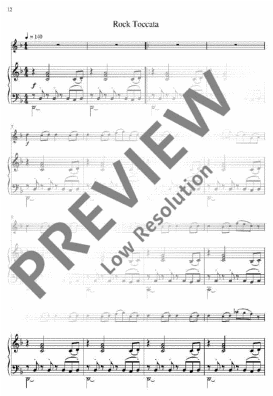 Modern Flutist Flute Solo scores gallery preview page 11