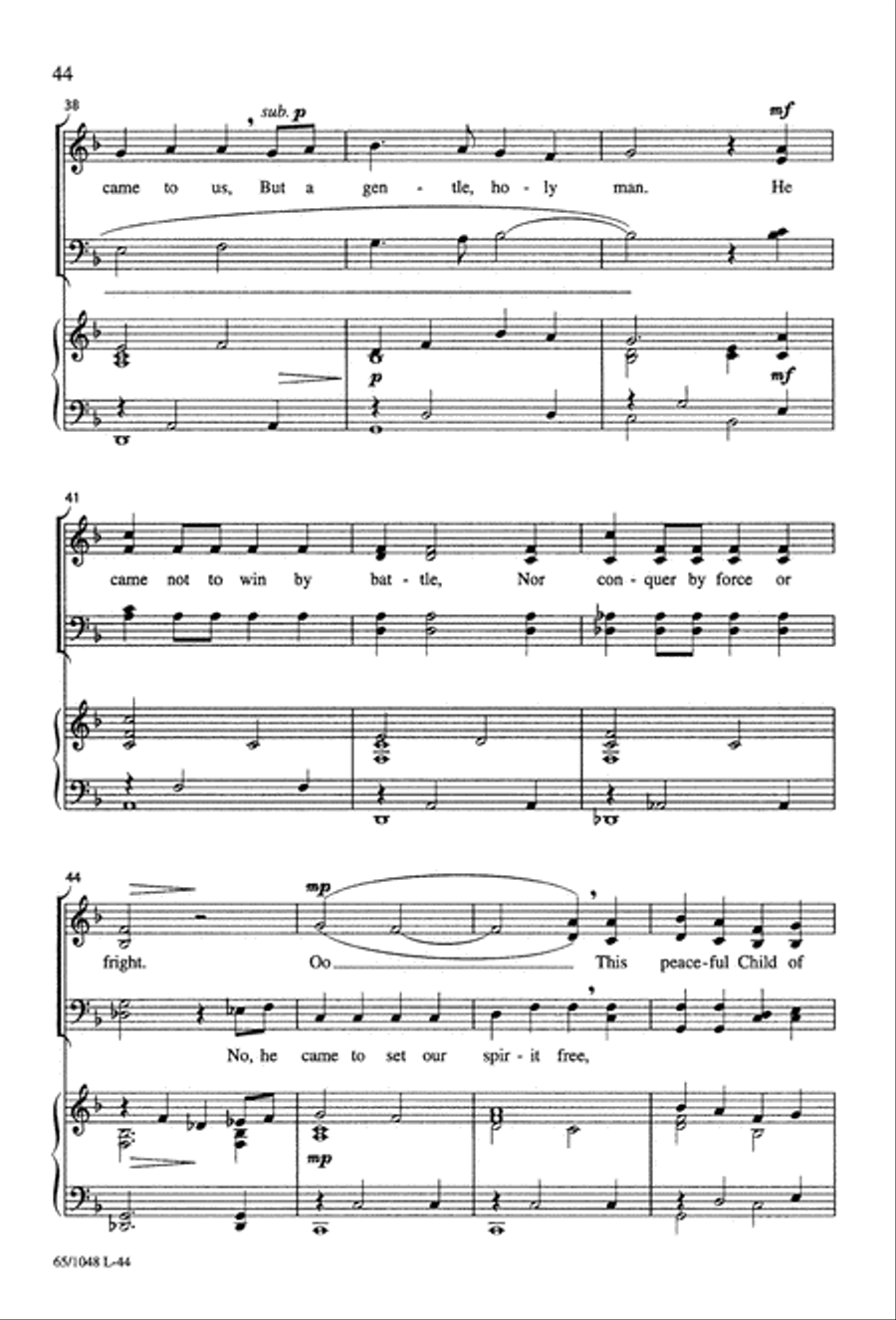 The Light of the World The Light of the World 4-Part scores gallery preview page 46