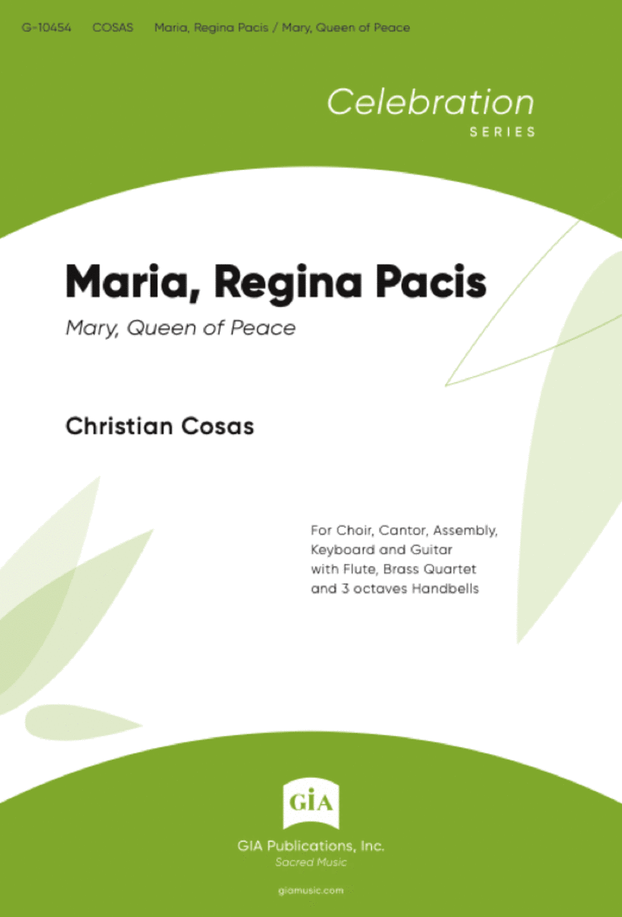Maria, Regina Pacis 3-Part scores gallery preview page 1