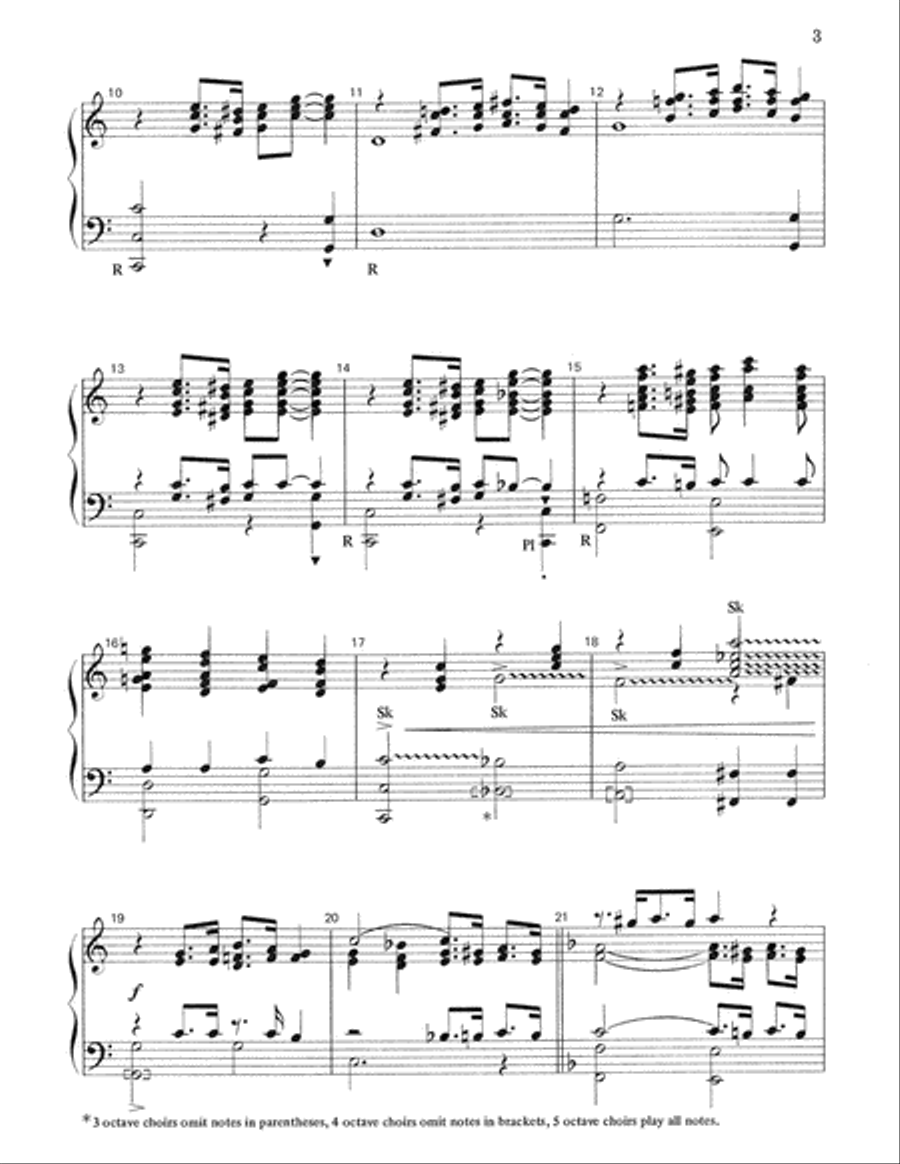 Alexander's Ragtime Band Alexander's Ragtime Band 5-Octaves scores gallery preview page 3