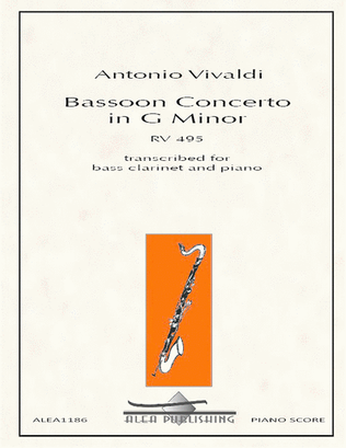 Book cover for Concerto in G Minor, RV.495