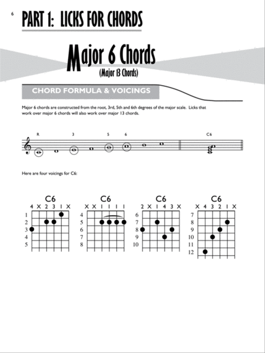 Jazz Licks Encyclopedia Electric Guitar scores gallery preview page 3