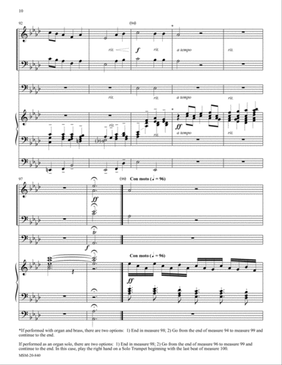 How Firm a Foundation Organ scores gallery preview page 6