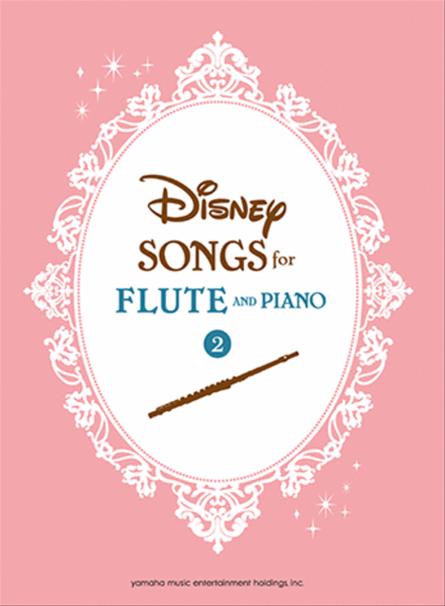 Disney Songs for Flute and Piano 2/English Version Flute scores gallery preview page 1