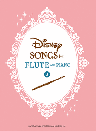 Book cover for Disney Songs for Flute and Piano 2/English Version