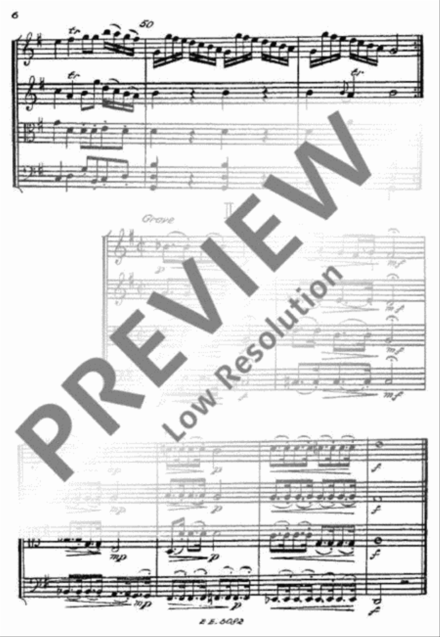 Sinfonia G major Orchestra scores gallery preview page 9