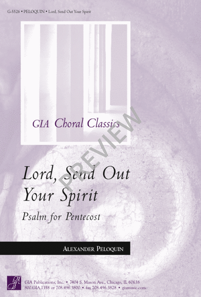 Lord, Send Out Your Spirit image number null