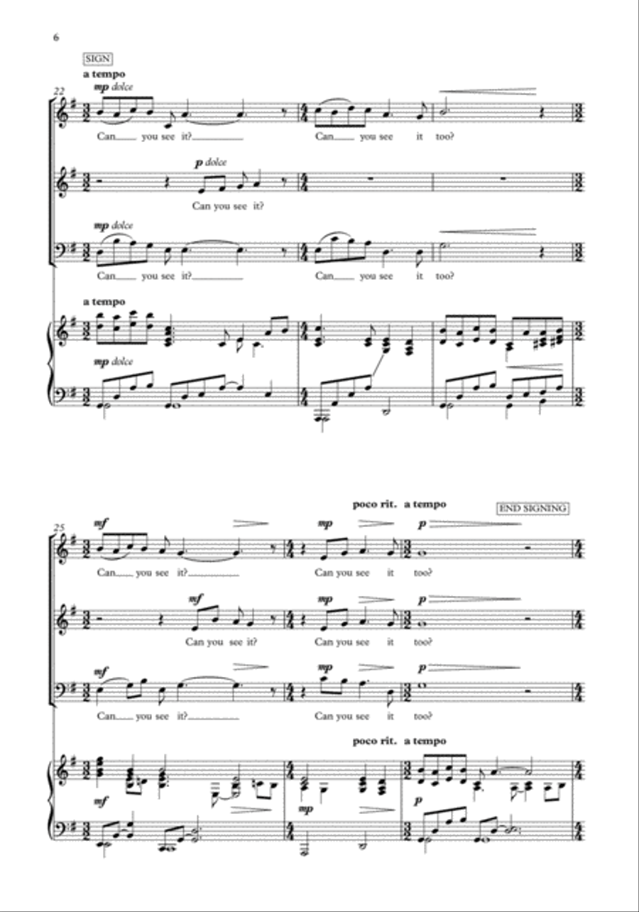 Can you hear me? Choir scores gallery preview page 4