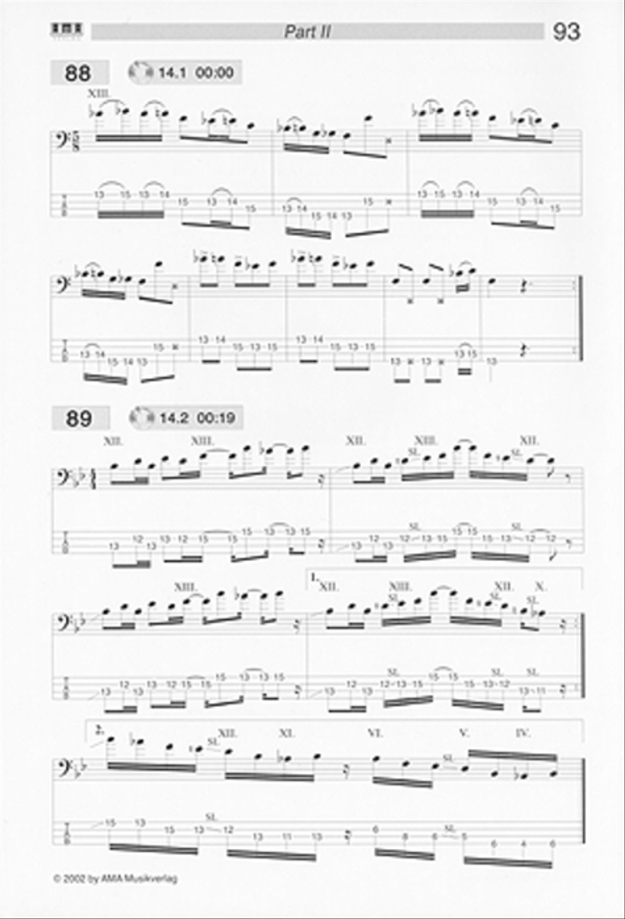 Rock Bass - Rock,Blues,Reggae,Funk,Jazz etc. Bass Guitar scores gallery preview page 6