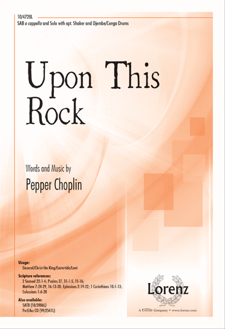 Upon This Rock Upon This Rock 3-Part scores gallery preview page 1
