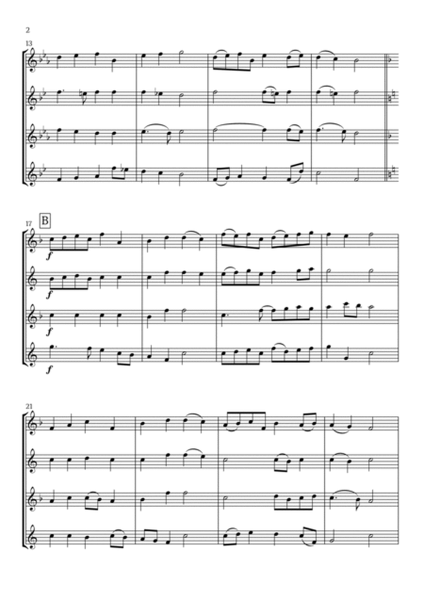 Jesus Christ Is Risen Today (for Saxophone Quartet) - Easter Hymn image number null