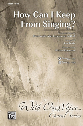 Book cover for How Can I Keep from Singing